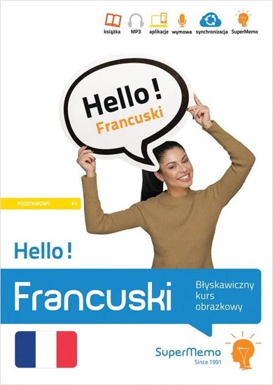 Hello! Francuski. Błyskawiczny kurs obrazkowy. Poziom A1