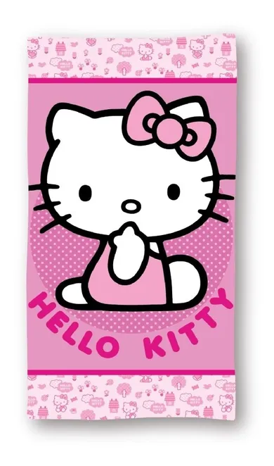 Hello Kitty, ręcznik szybkoschnący, mikrofibra, 70-140 cm