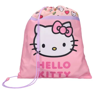 Hello Kitty, Sweet Charm, worek sportowy, różowy
