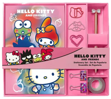 Hello Kitty, zestaw biurowy z notatnikiem