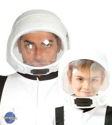 Hełm, astronauta, kosmonauta