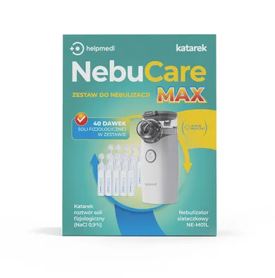 HelpMedi, NebuCare Max, zestaw do nebulizacji