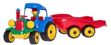 Hemar Family, traktor z przyczepą, 70 cm