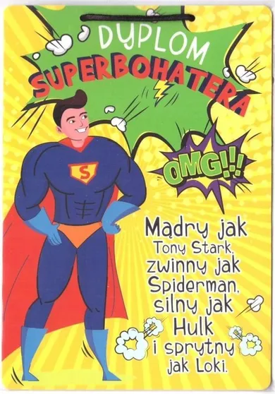 Henry, dyplom, Superbohater