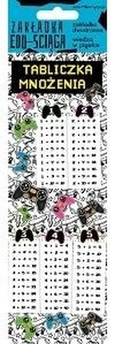 Henry, Edu-Ściąga, zakładka do książki, Tabliczka mnożenia pad