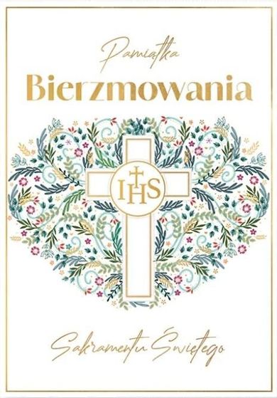 Henry, karnet A5, Bierzmowanie. Krzyż