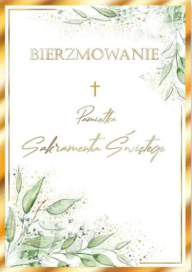 Henry, karnet A5, Bierzmowanie. Listki