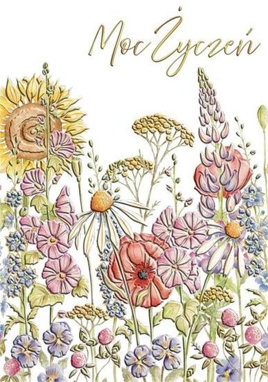 Henry, karnet A5, Imieniny, Ogródek