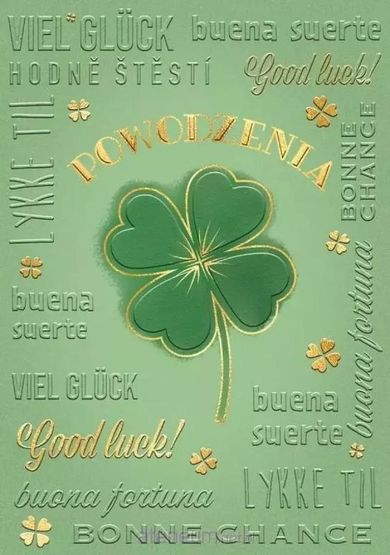 Henry, karnet A5, Powodzenia - Duża koniczyna