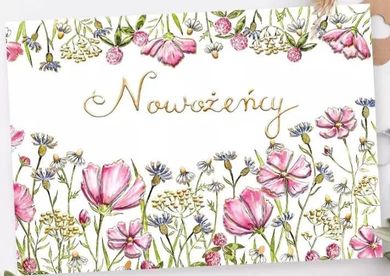 Henry, karnet A5, Ślub Polne kwiaty