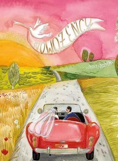 Henry, karnet A5, Ślub, Zachód słońca