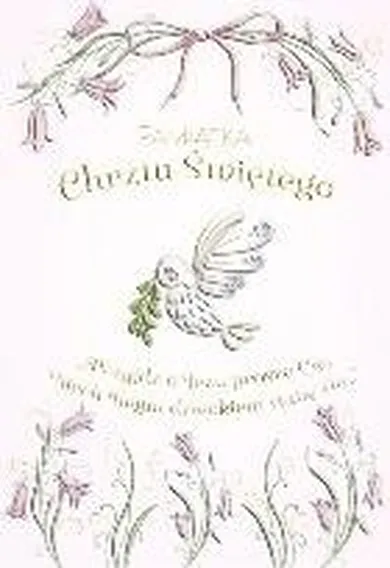 Henry, karnet A5 z kopertą, chrzest, złocony, gołąb dziewczynka