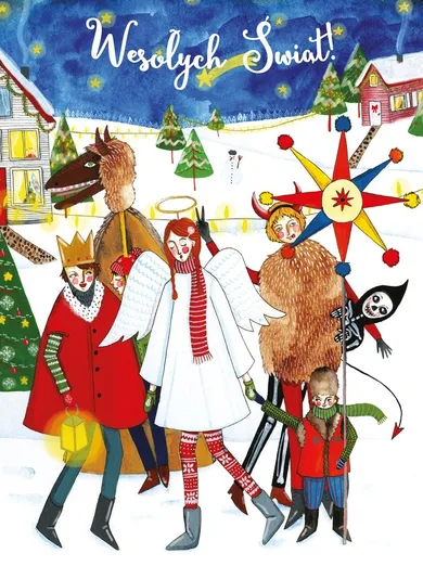 Henry, karnet B6, kolędnicy