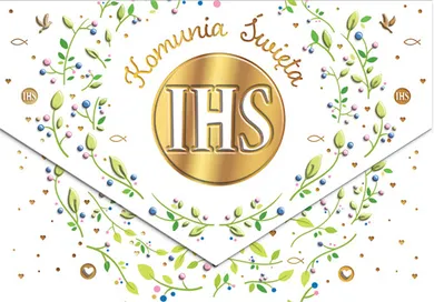 Henry, karnet, Komunia listki IHS