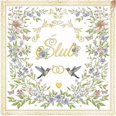 Henry, karnet kwadratowy, Ślub Barokowo