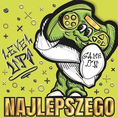 Henry, karnet z kopertą, 15-15 cm, złocony, super pad