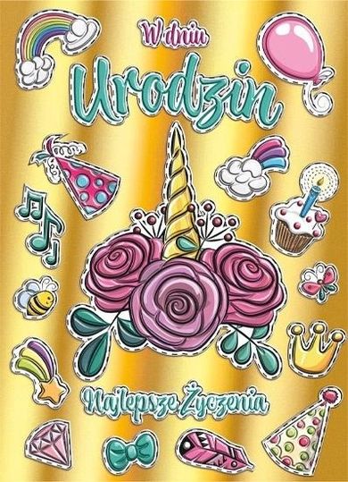 Henry, karnet z kopertą B6, Urodziny, Atrybuty