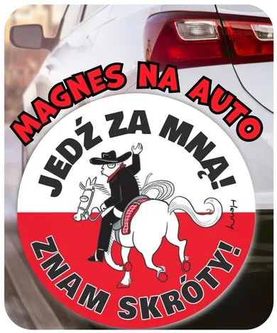 Henry, magnes na auto, skróty