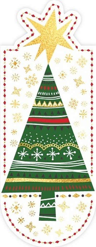 Henry, magnetyczna zakładka do książek, Choinka