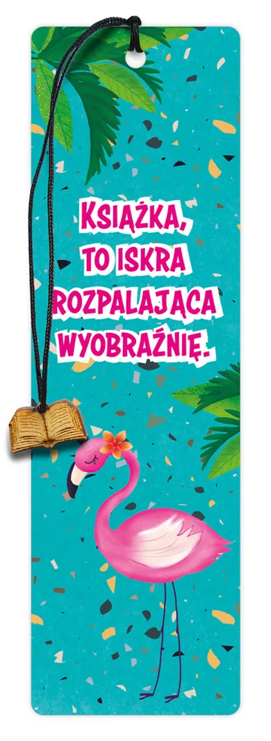 Henry, zakładka, flaming z palmą