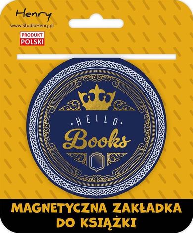Henry, zakładka magnetyczna do książki, Hello Books