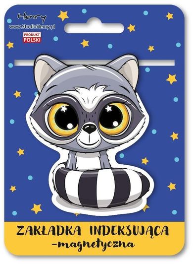 Henry, zakładka magnetyczna do książki, Szop