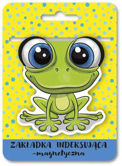 Henry, zakładka magnetyczna do książki, Żaba
