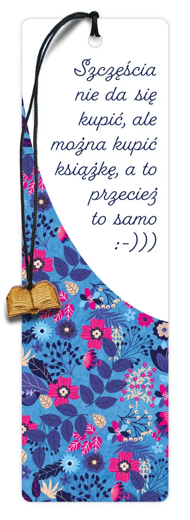 Henry, zakładka, pattern kwiaty