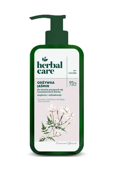 Herbal Care, odżywka do włosów puszących się, pozbawionych blasku, jaśmin, 200 ml