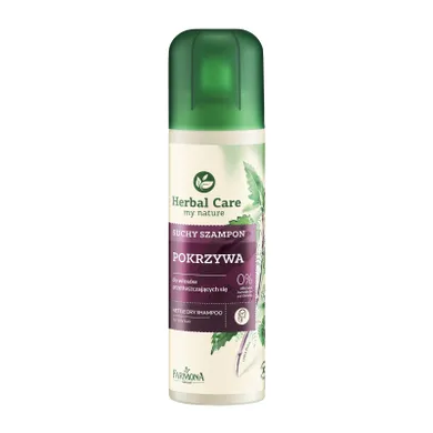 Herbal Care, Pokrzywa, szampon suchy do włosów przetłuszczających się, 150 ml
