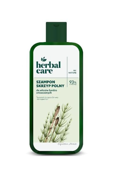 Herbal Care, szampon do włosów bardzo zniszczonych, skrzyp polny, 330 ml