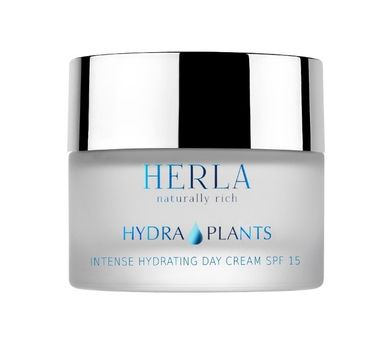 Herla, Hydra Plants, intensywnie nawilżający krem na dzień SPF15, 50 ml