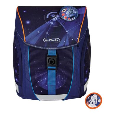 Herlitz, FiloLight Plus, plecak szkolny z wyposażeniem, Galaxy Game