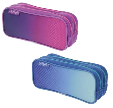 Herlitz, piórnik saszetka, 2-komorowy