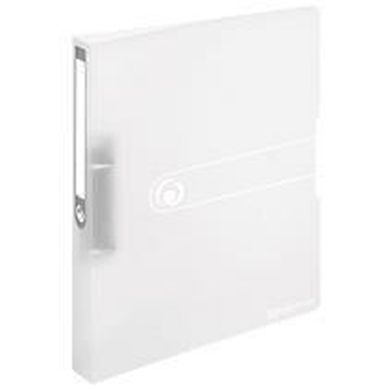 Herlitz, segregator A4, PP, 2R, 4 cm, biały transparentny