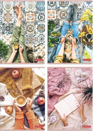 Herlitz, teczka z gumką, A4, 1 szt.