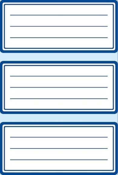 Herma, naklejki szkolne, ramki granatowe