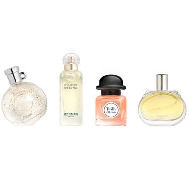 Hermes, Miniature, zestaw: miniaturek perfum, 4-7.5 ml