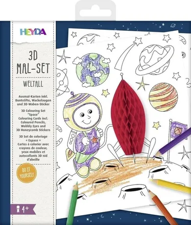 Heyda, wypukła malowanka, Kosmos