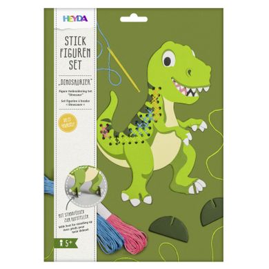 Heyda, zestaw do szycia, dinozaur