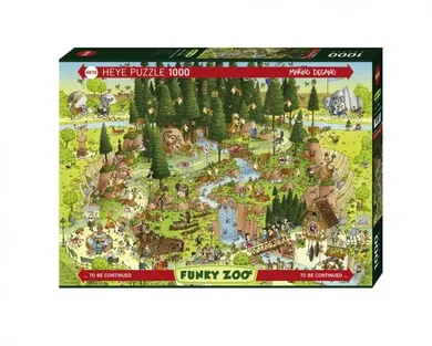 Heye, Black Forest Habitat, puzzle, 1000 elementów