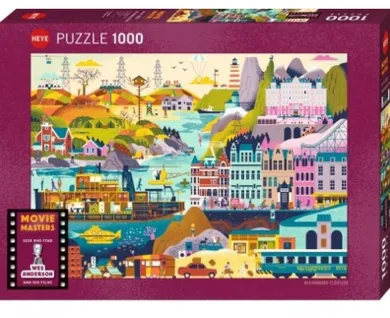 Heye, Filmy Wesa Andersena, puzzle, 1000 elementów