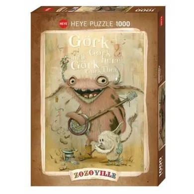 Heye, Zozoville Banjo, puzzle, 1000 elementów