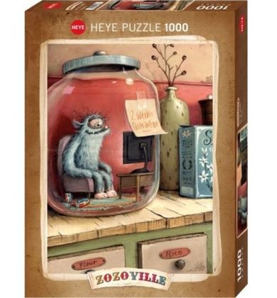Heye, Zozoville kwarantanna, puzzle, 1000 elementów