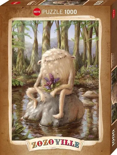 Heye, Zozoville, Kwiaty dla Ciebie, puzzle, 1000 elementów