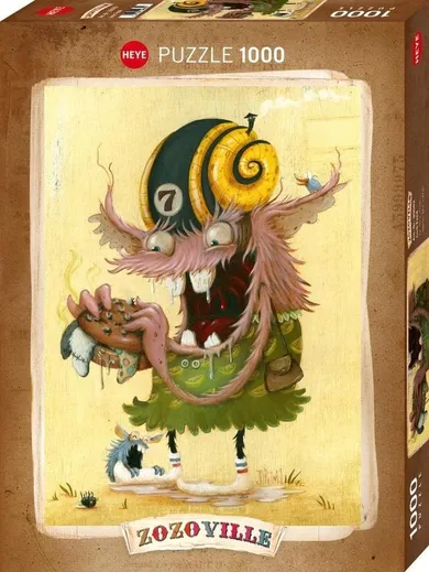 Heye, Zozoville, Śmieciowe jedzenie, puzzle, 1000 elementów