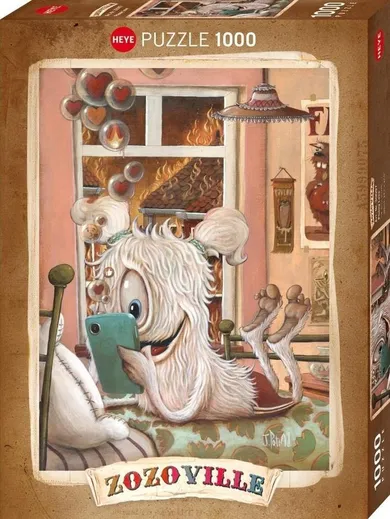 Heye, Zozoville, Ukochany telefon, puzzle, 1000 elementów
