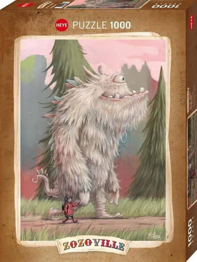 Heye, Zozoville, Wielki przyjaciel, puzzle, 1000 elementów