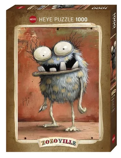 Heye, Zozoville, Wielkie oczy, puzzle, 1000 elementów