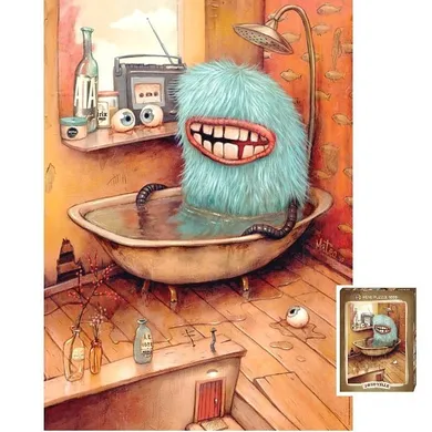 Heye, Zozowille Bathtub, puzzle, 1000 elementów